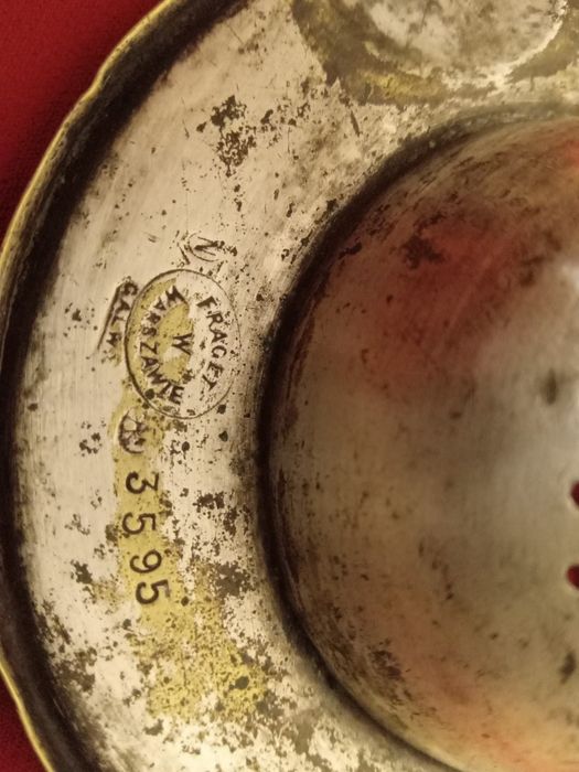 Старинное ситечко для чая. Варшава. Польша. Плевкевич.