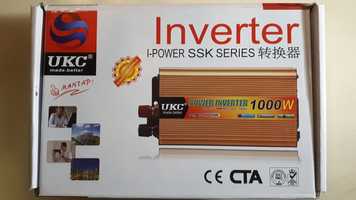 Инвертор, преобразователь 12В-220В UKC SSK-1000W