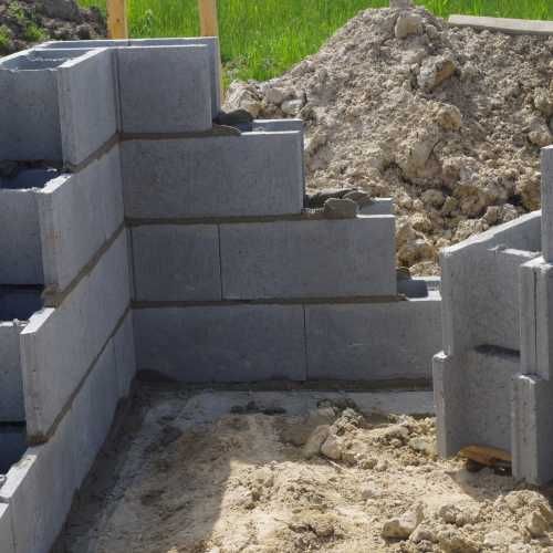 Pustak szalunkowy betonowy zalewowy bloczek PBS24 Brutto 24x24x50