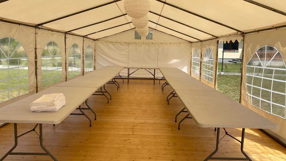 Namioty Imprezowe, Wynajem Namiotów, Krzesła, nagłośnienie