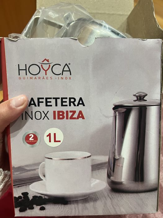 Cafeteira em inox HOYCA – 1L