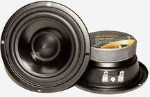 2 Głośniki średniotonowe, Dibeisi G4001 8 Ohm, 10cm, 25W RMS