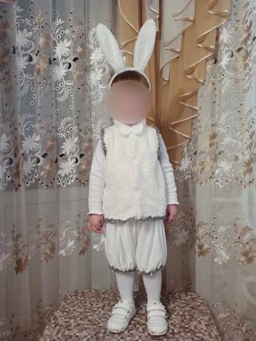 ПРОКАТ - Новорічний костюм ЗАЙЧИКа - СНІГОВИКа - Розмір 92 - 110