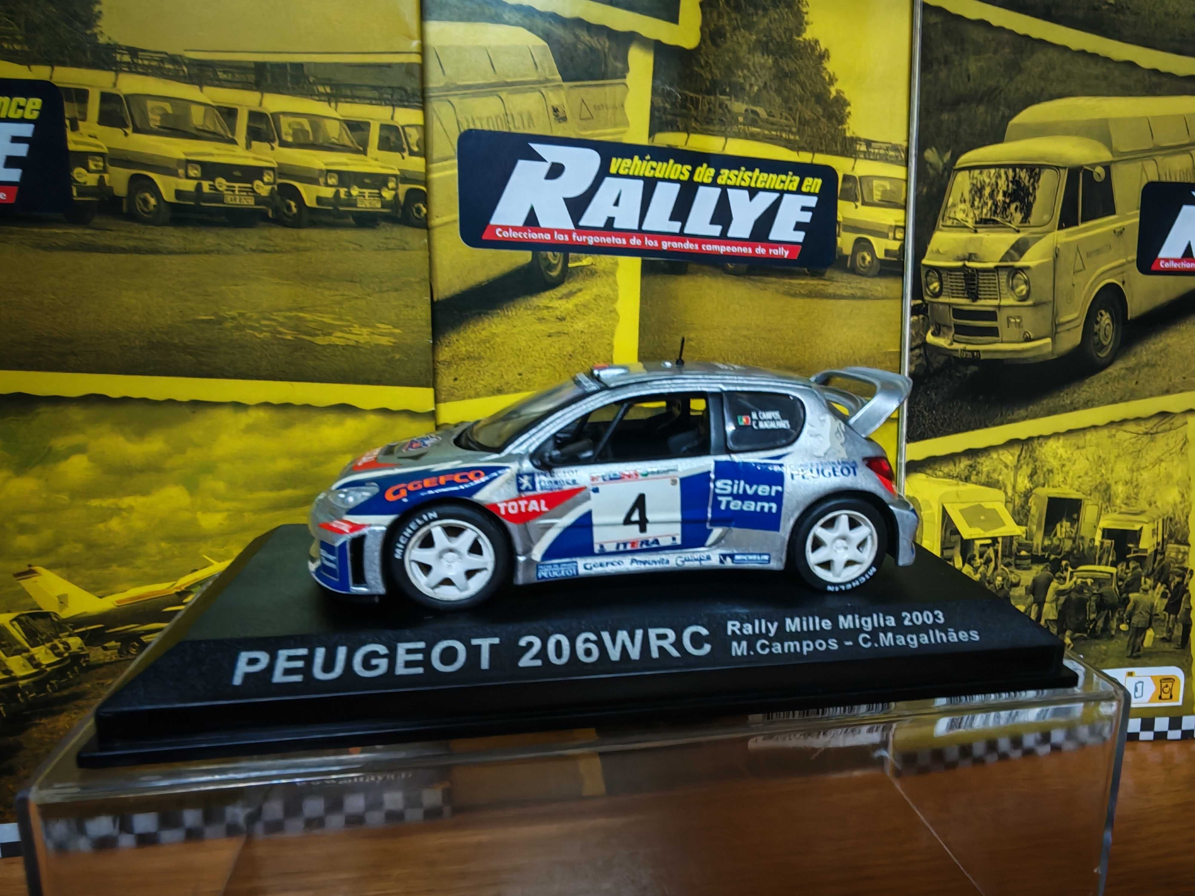Peugeot 206 WRC - M. Campos - Escala 1:43