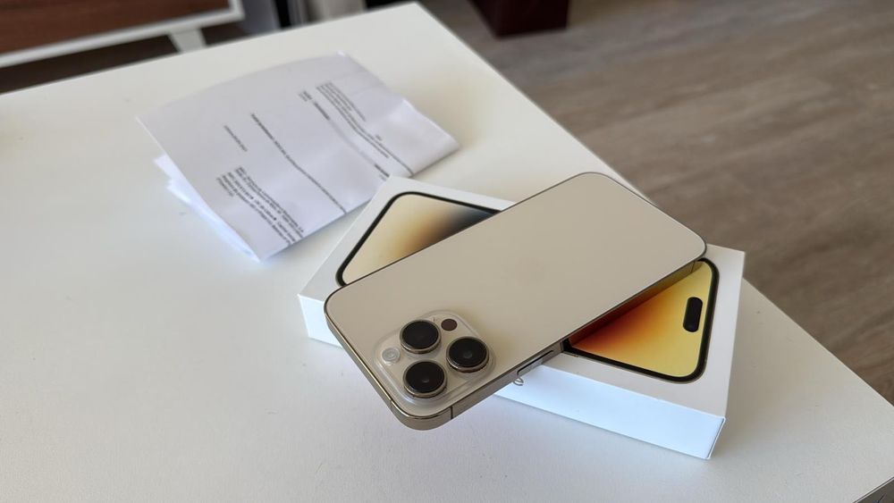 Vendo iPhone 14 Pro Max 512Gb Livre Gold