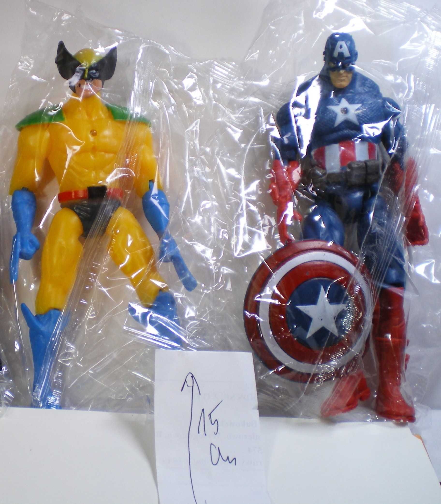 4 szt figurki jak Marvel DC Comics 15 cm