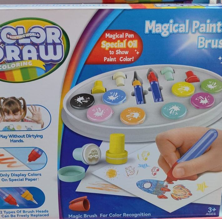 Zestaw do malowania Magiczny Pędzel (Color Wonder)