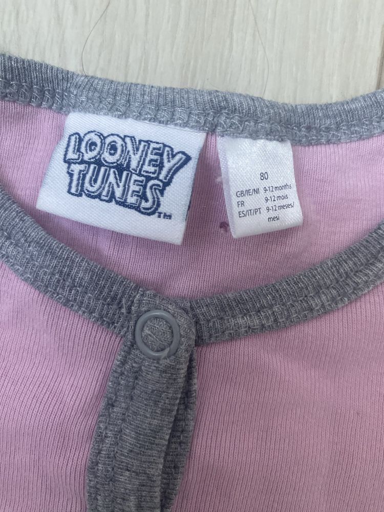 Piżama jednoczęściowa pajac Looney Tunes 80