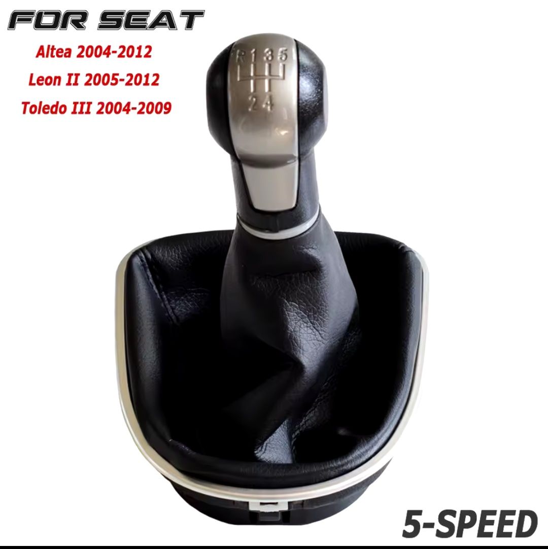 Manete mudanças Punho Moca Alavanca Fole SEAT Leon, Ibiza,Toledo,Altea