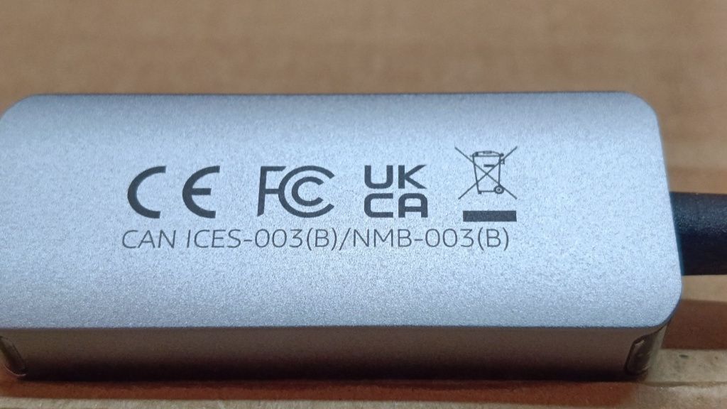 Aluminiowa przejściówka z USB-C na DisplayPort