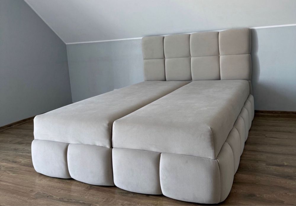 Nowoczesne Łozko Kontynentalne Stela w 3 Rozmiarach