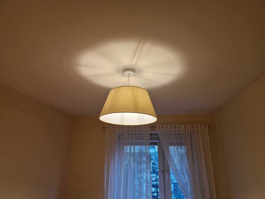 Lampa sufitowa (abażur)  - kremowy 50 cm