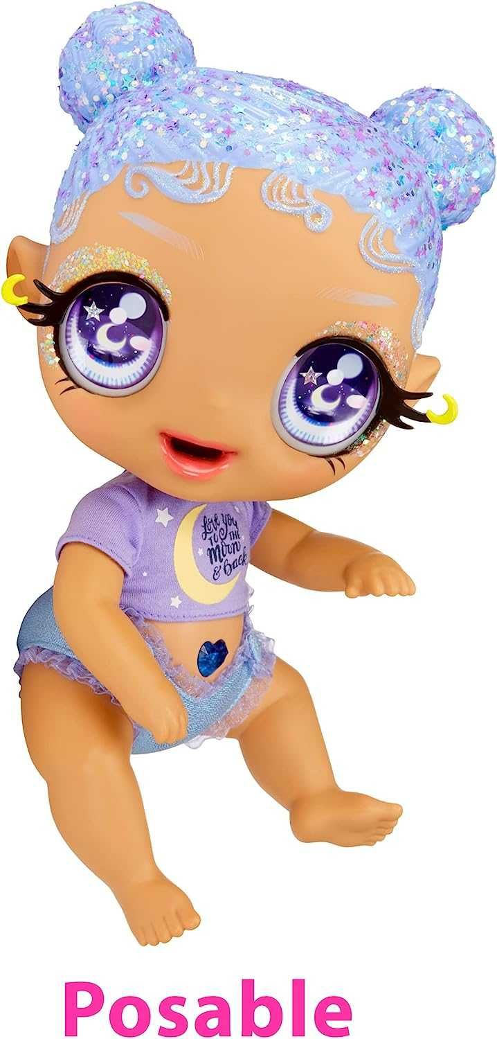 MGA Entertainment Glitter Babyz Selena Stargazer Глітер Бейбіс