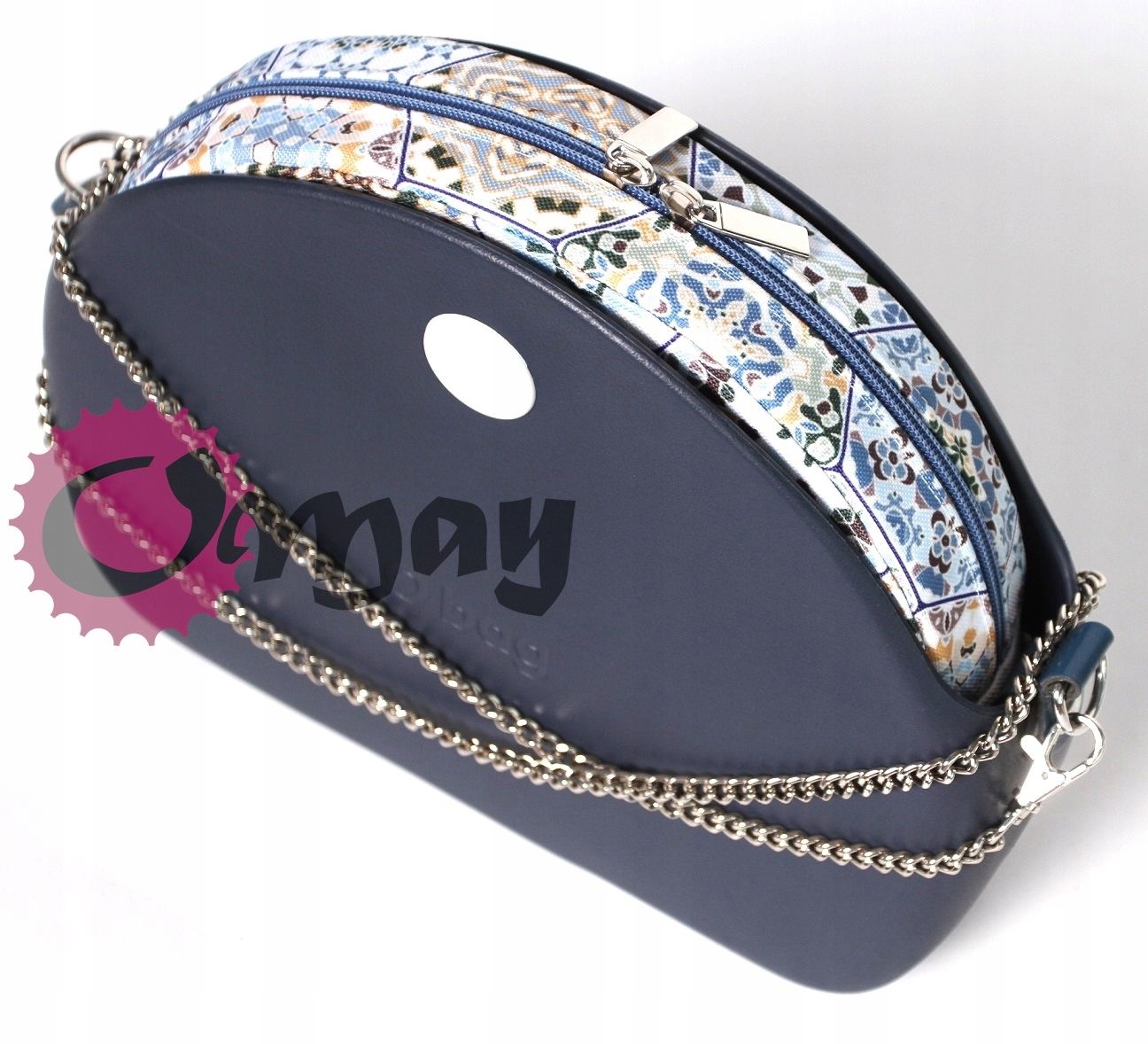 organizer OBAG MOON LIGHT kafelki biszkoptowe niebieski OMAY