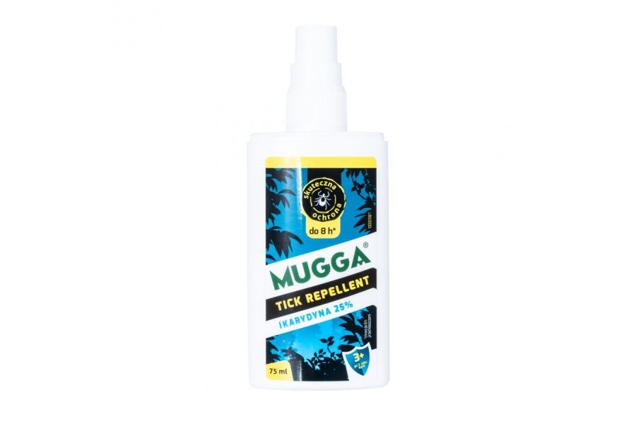 Odstraszacz na komary i owady, Mugga spray 75ml IKARYDYNA 25%