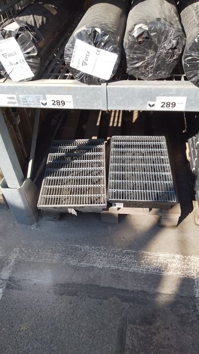 Wycieraczka ocynkowana wpuszczana