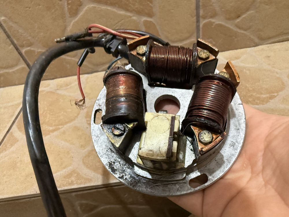 Stator iskrownik Elektronik 6V Simson S51 SR50 S53 S50 org DDR wysyłka