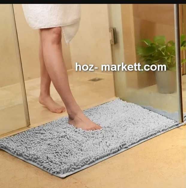 Набор ковриков в ванную лапша 80 х 50 см и 90 х 60 см