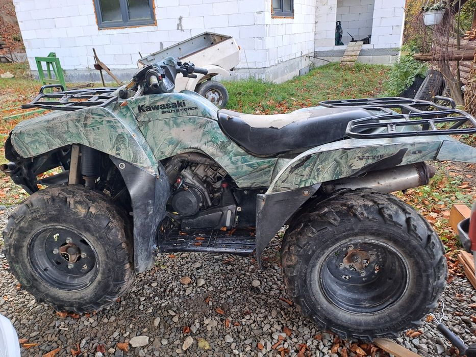 Kawasaki Brute force 650 4x4 2006r zamiana