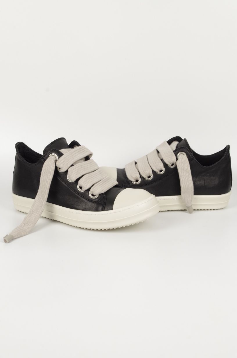 Rick Owens Low Jumbo Laces оригінал RO ramones DRKSHDW