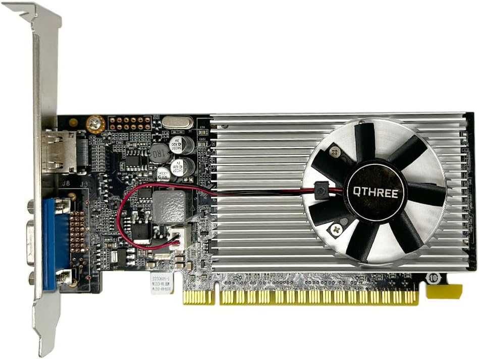 Placa Gráfica QTHREE GT 210 1G D3 64-bit