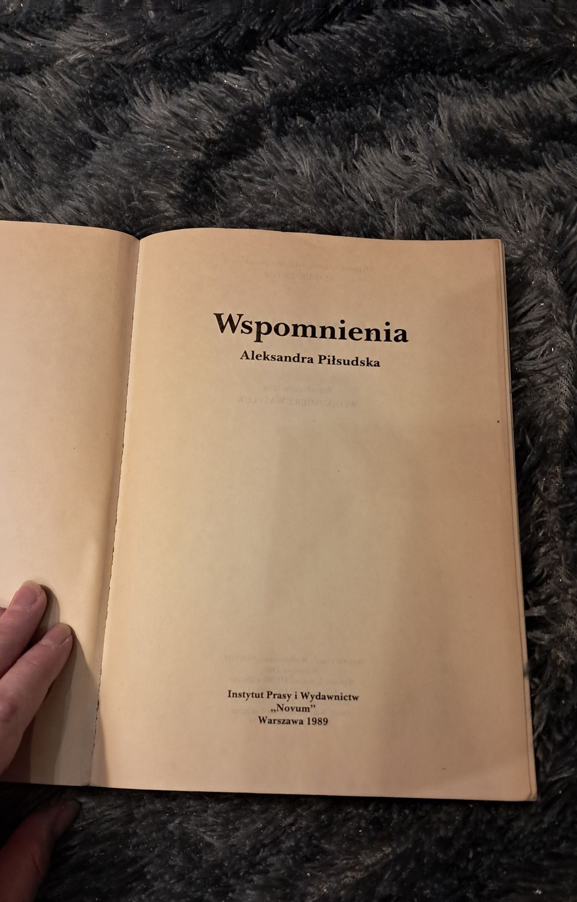 Aleksandra Piłsudska - Wspomnienia