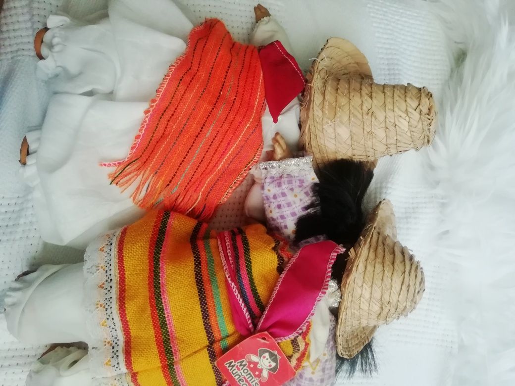 Bonecas artesanais mexicanas