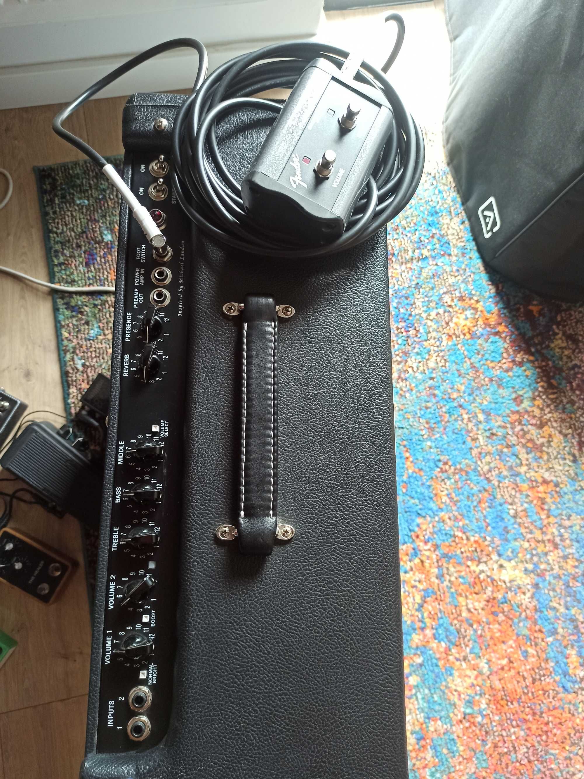 Fender DeVille ML 212 Micheal Landau + footswitch