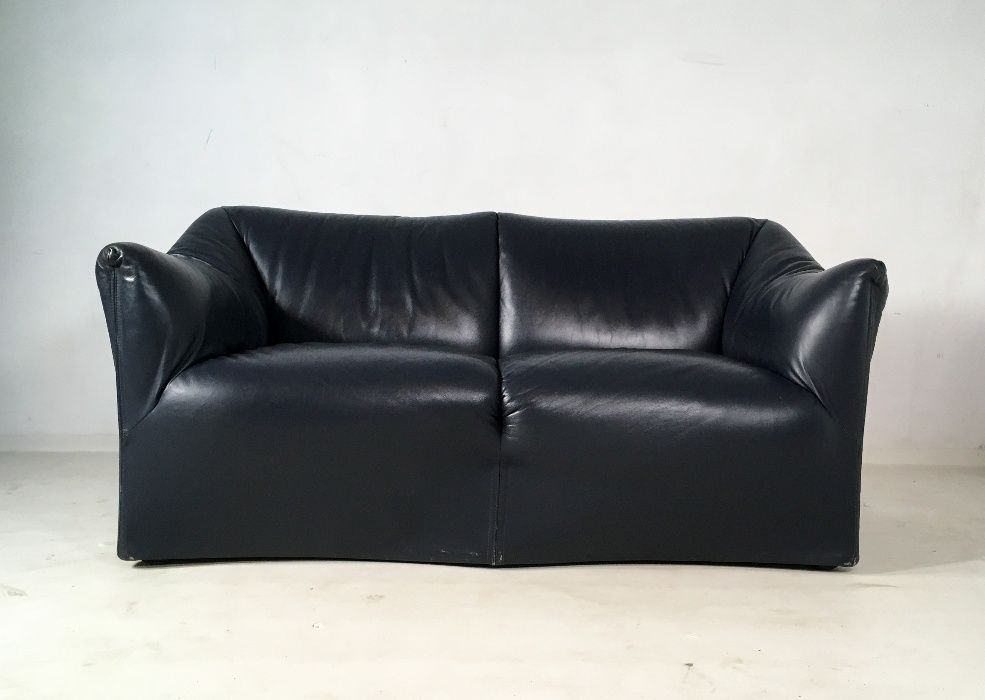 Cassina włoska sofa Tentazione prj Mario Bellini skóra lata 70 vintage