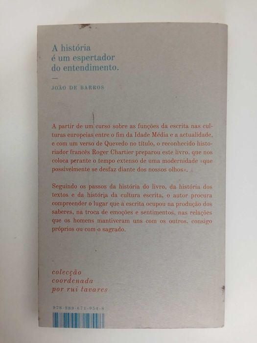 Escutar os mortos com os olhos - Roger Chartier