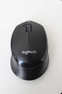 Logitech M330 Silent Plus - Myszka bezprzewodowa czarna