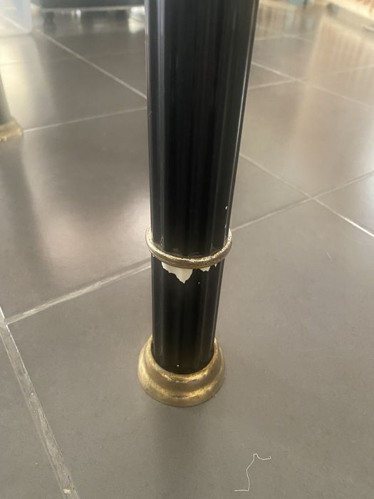 Mesa de centro em vidro