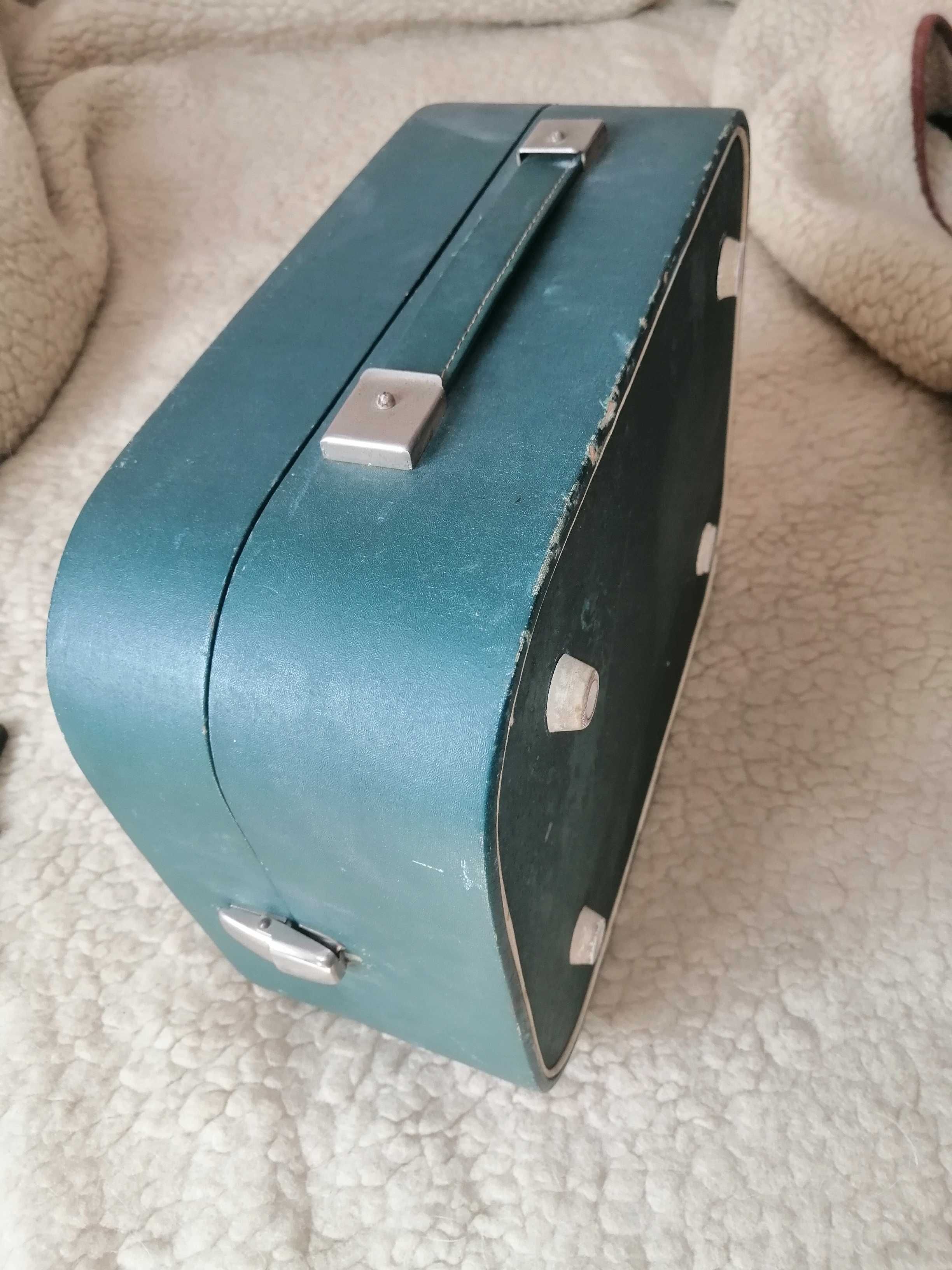 Gramofon elektryczny FONICA Typ G-250 walizkowy  PRL vintage