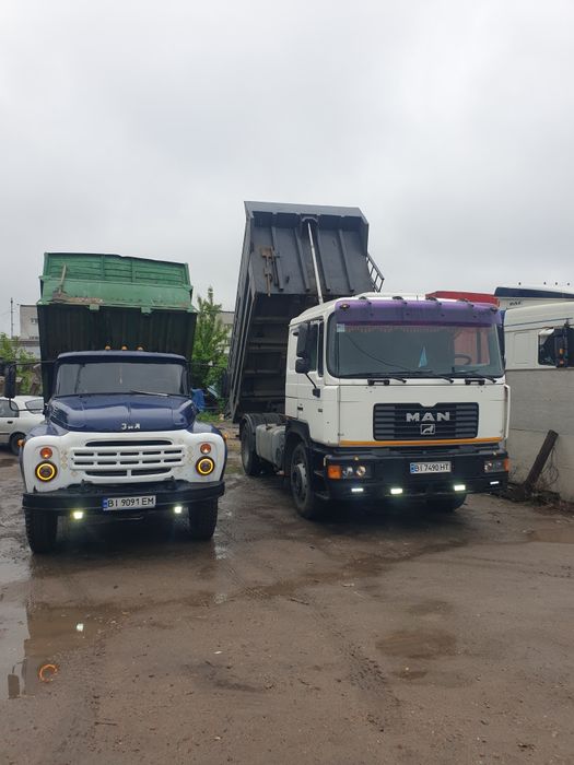 Послуги самоскида МаН,Зіл