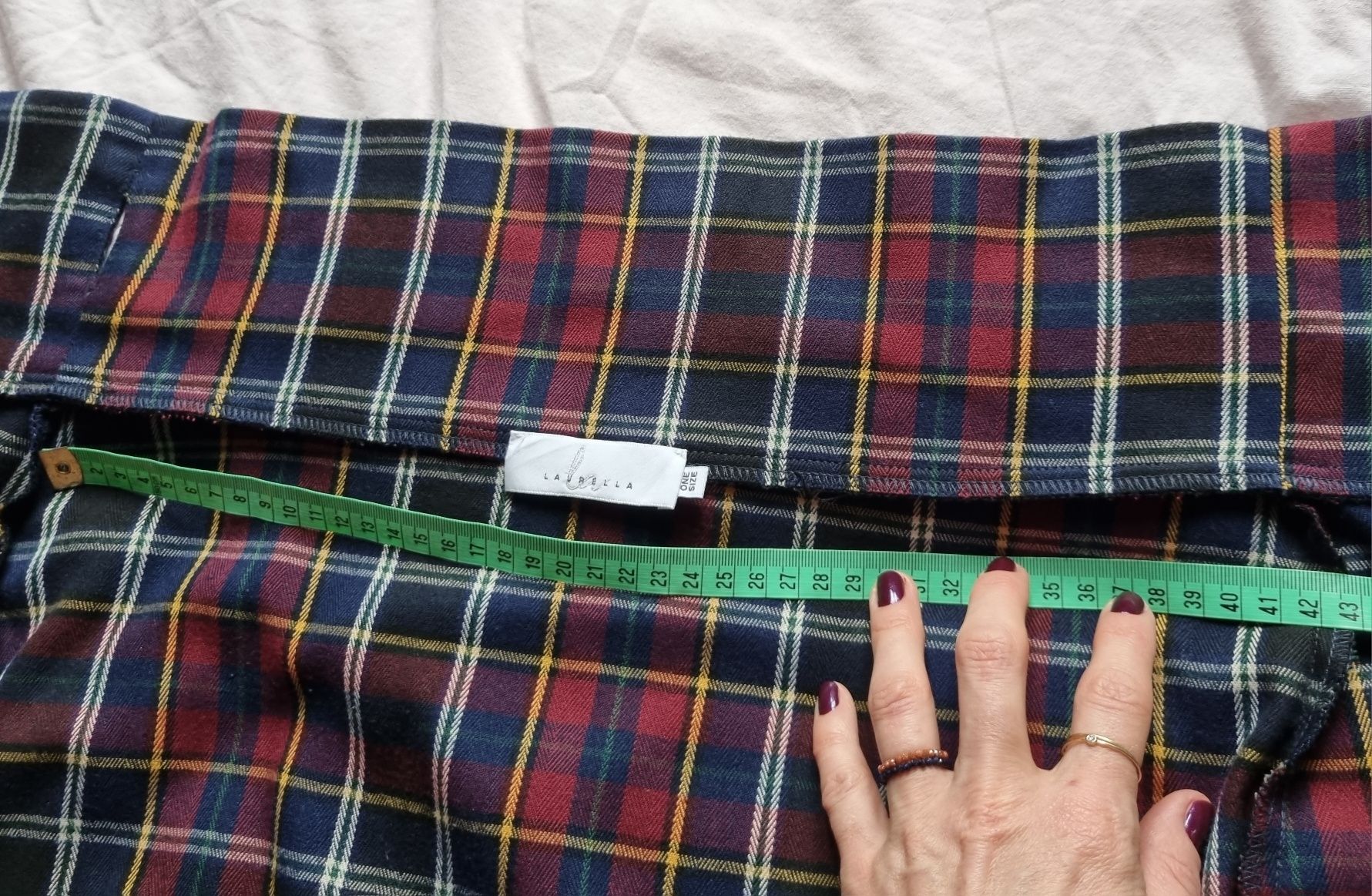 Spódniczka w kratkę Laurella one size
