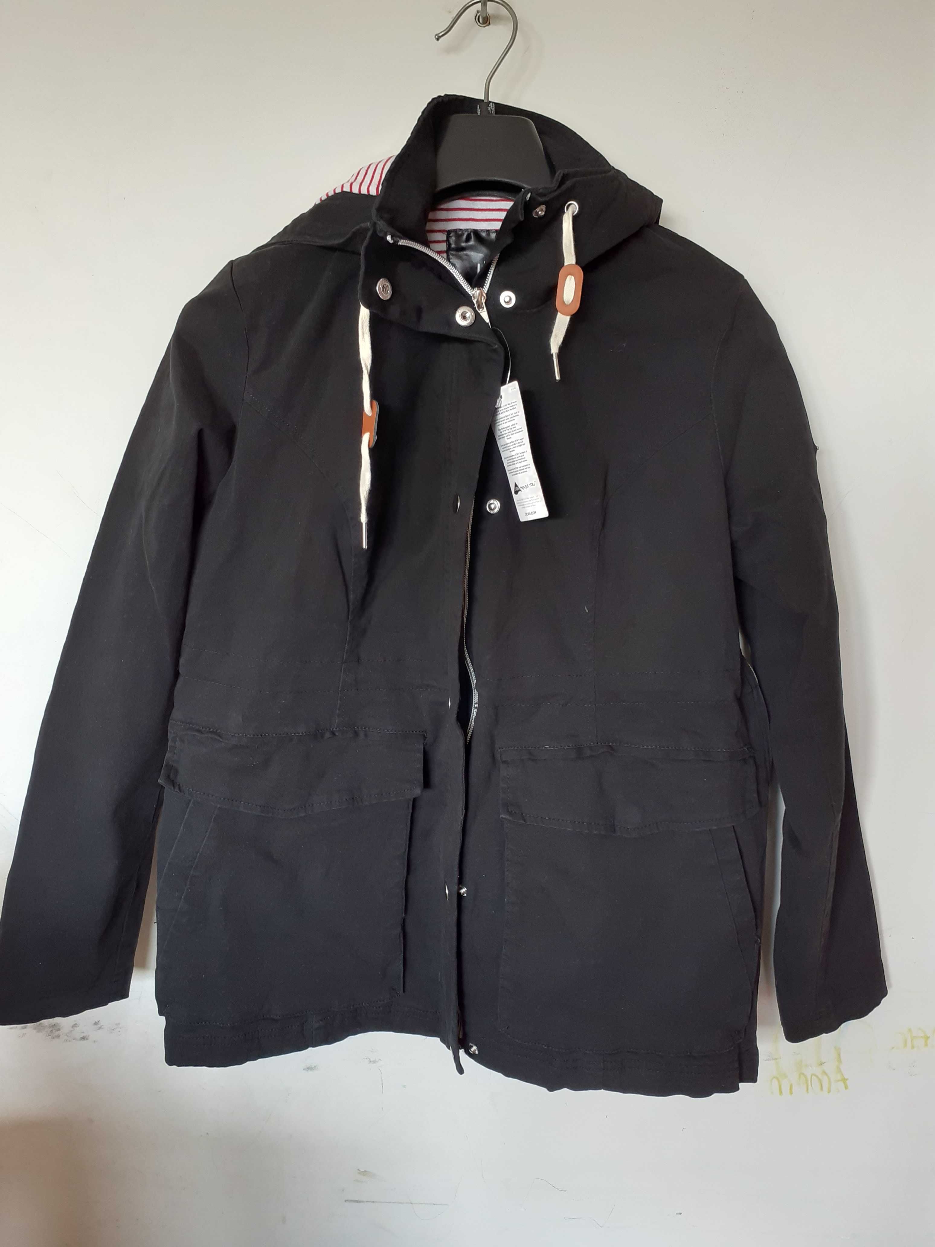 Nowa parka kurtka ciążowa 2w1 z panelem na nosidełko 42 XL