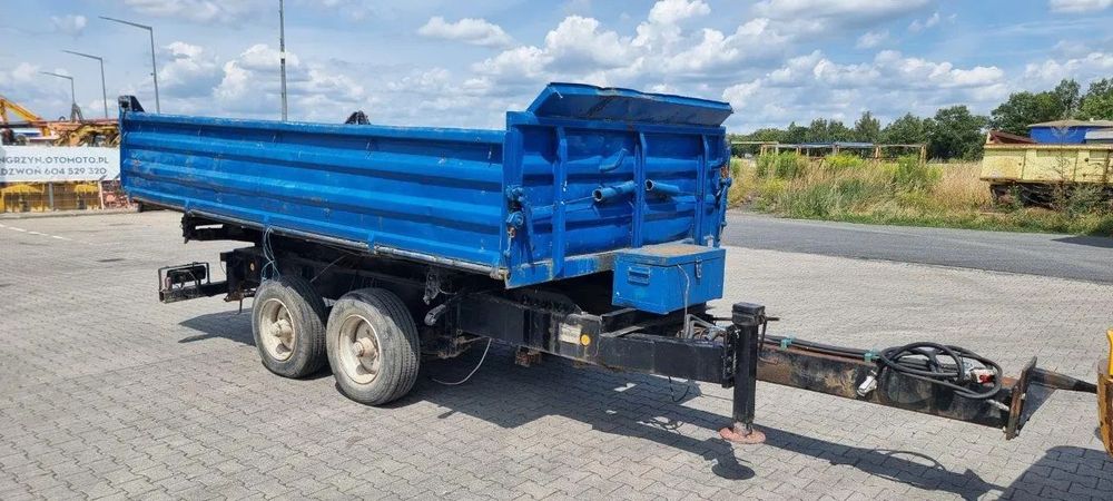 Hoffmann Przyczepa wywrotka Hoffmann, 3 stronny kiper