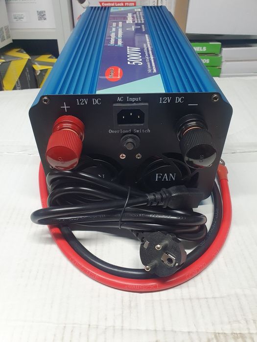 Інвертор чистий синус ИБП Wimpex 5000Вт.Безперебійник з зарядкою