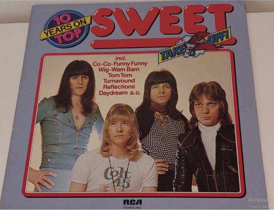 платівка The Sweet – 10 Years On Top