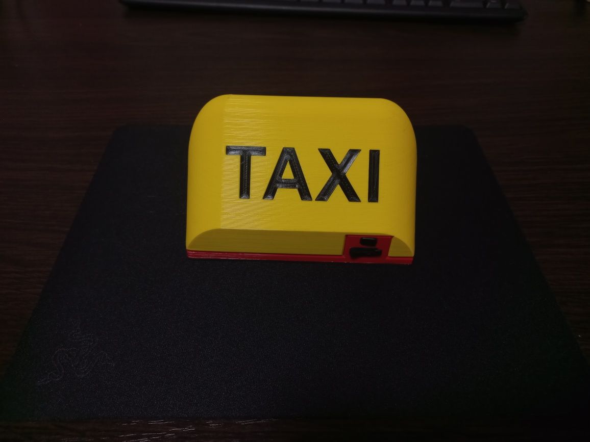 Шашка Таксі міні аккумуляторна Taxi mini