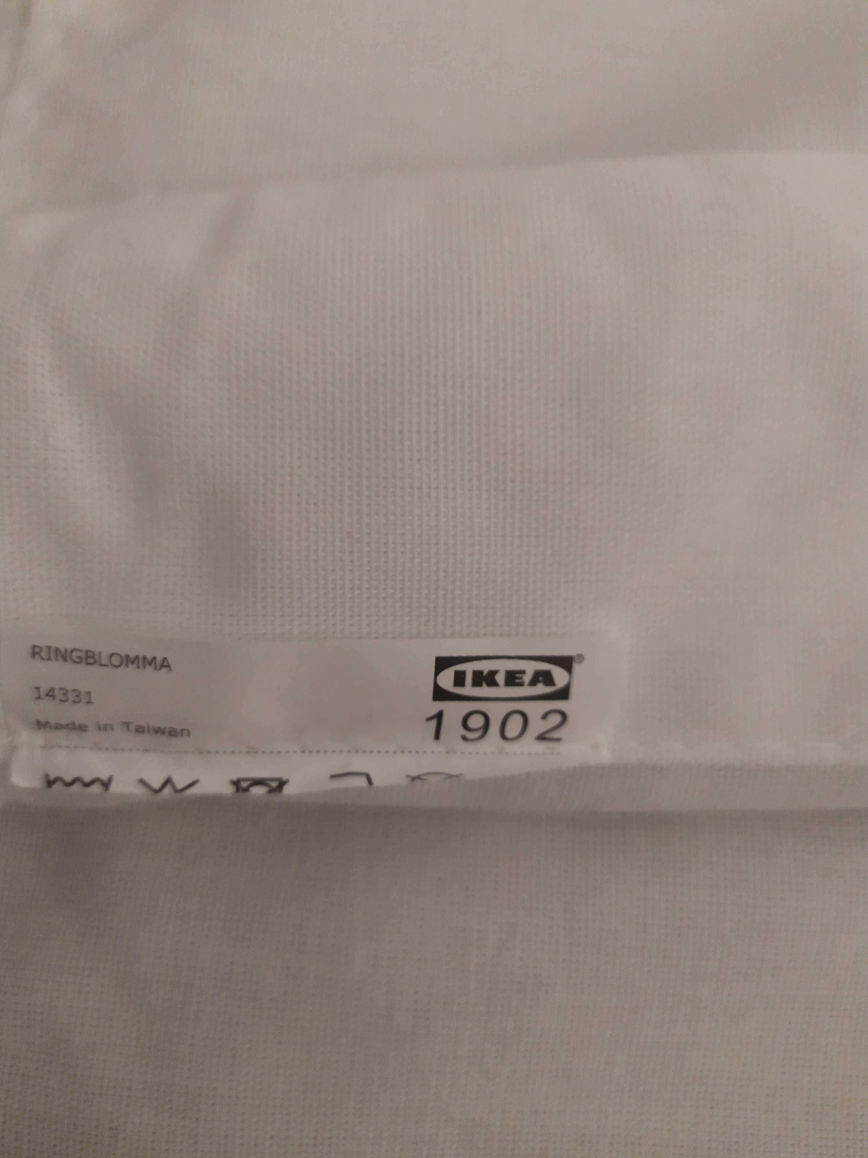 Roleta biała 160x120 Ringblomma IKEA