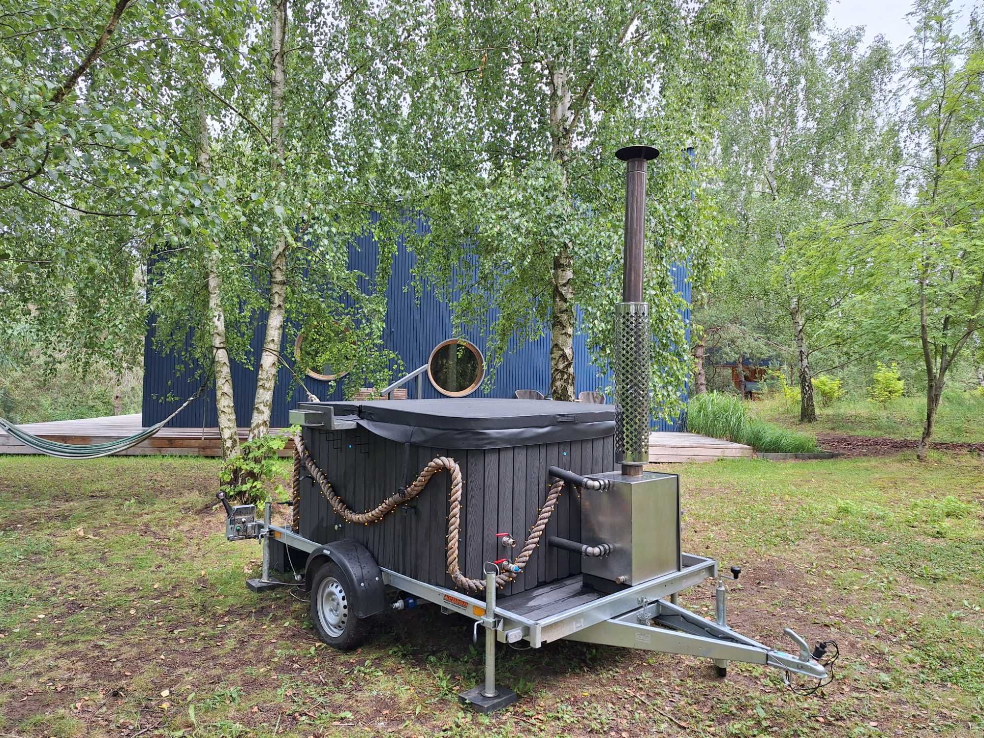 Mobilna Balia/Jacuzzi prostokątna