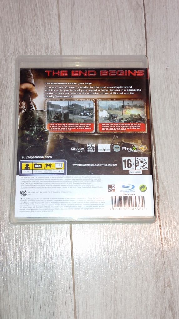 Gra na PlayStation 3 Terminator salvation