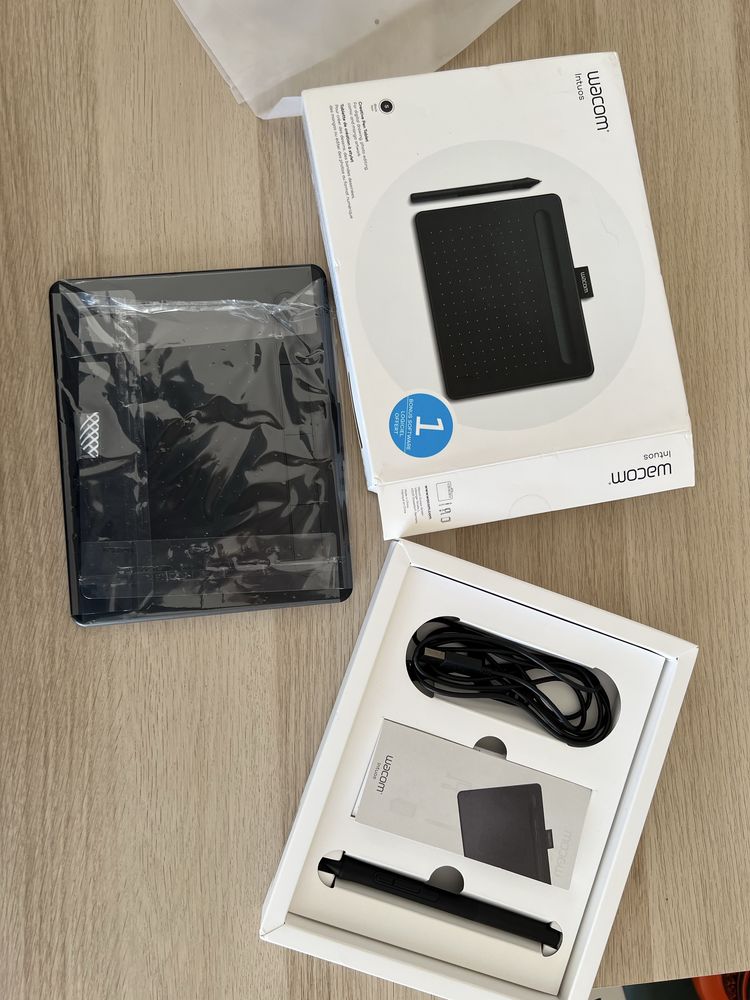 Wacom intuos tablet grafico para design ou edição de fotografia