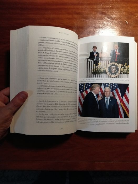 Livro "Medo: Trump na Casa Branca" de Bob Woodward