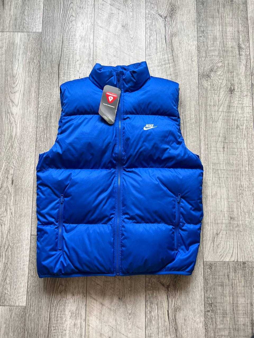 ОРИГІНАЛ! Жилетка Nike NSW Club Primaloft Blue S M L | FB7373-480