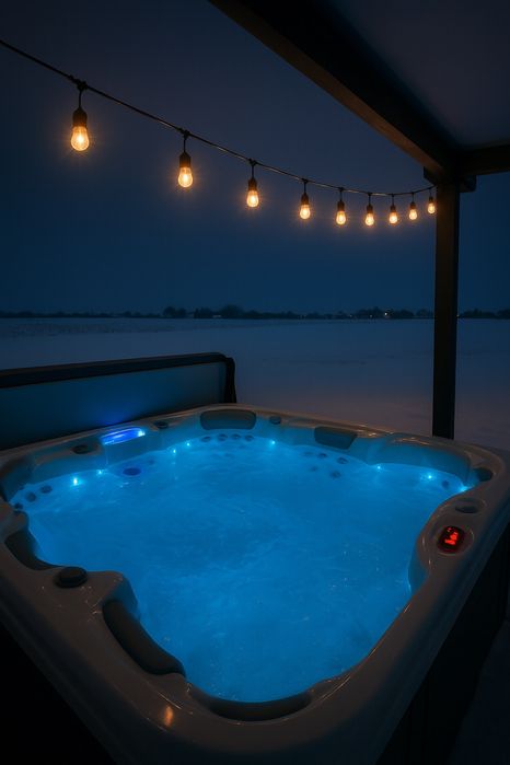 Dom z jacuzzi na wyłączność Domki Całoroczne Premium