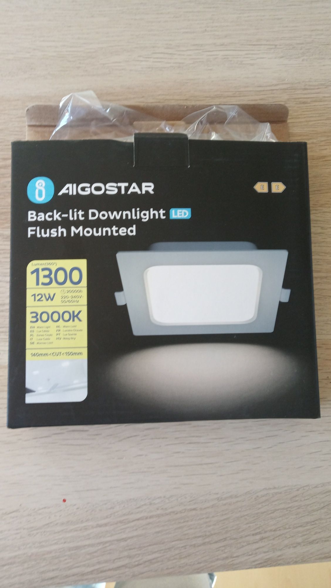 4 Focos led encastravéis novos