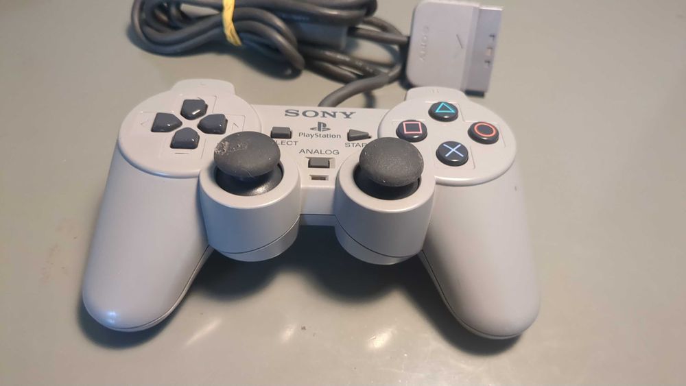 [PS1, PS2] Oryginalny pad Sony Dualshock 1 kontroller Playstation 1 2