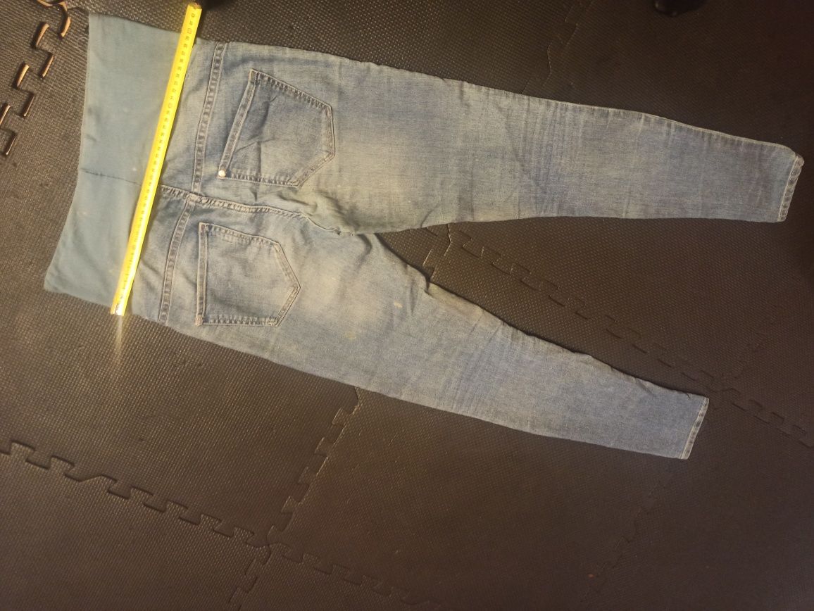 Jeansy spodnie ciążowe hm skinny 36